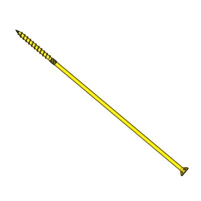 Vis à bois structurelle - tête fraisée - filetage partiel - SWC10.0X400 - Réf. 75381