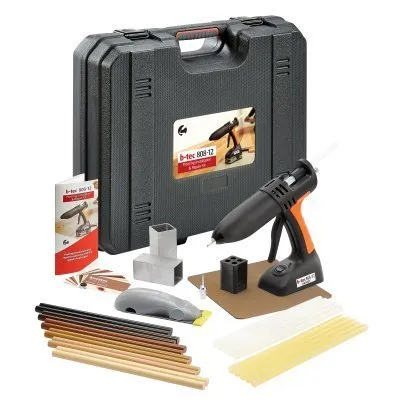 Kit pistolet à colle portable pour bâtons de 12 mm
