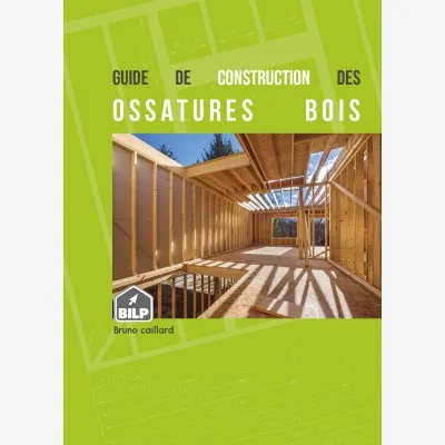 Couverture du guide de conception des ossatures-bois