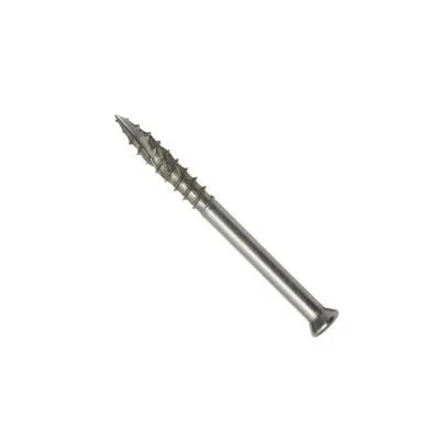 Vis pour lames de terrasse bois, petite tête fraisée. - Réf. 1814554015