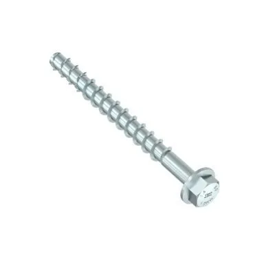 Vis HECO MULTI-MONTI-PLUS SS - tête hexagonale avec embase - zingué blanc - D12 x L60 - Réf. 54277